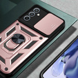 Etui pancerne do Samsung Galaxy A54 5G, CamShield Slide, różowe