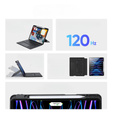 Etui z klawiaturą do iPad Air 13" 2025/2024 (7/6 gen.) / Pro 12.9" 2022/2021/2020 (6/5/4 gen.), Dux Ducis DK Series, czarne