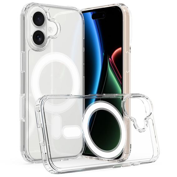 Etui do iPhone 17, do MagSafe, przezroczyste