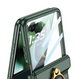 Etui GKK z podstawką i ochroną zawiasu do Motorola Razr 60 Ultra 5G – zielone