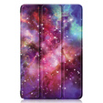 Etui do Samsung Galaxy Tab S9 FE+ Plus z miejscem na rysik, Galaktyka
