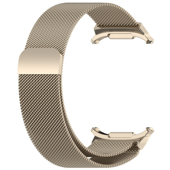 Pasek Bransoleta Milanese do Samsung Galaxy Watch Ultra 47mm (2025 / 2024), Beżowa