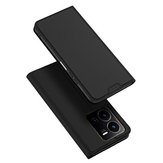 Etui Dux Ducis do Vivo Y35 4G, Skinpro, czarne