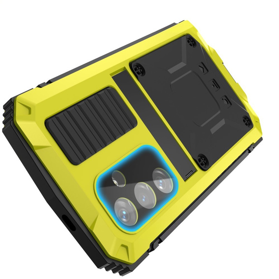 Etui pancerne do Samsung Galaxy S25+ Plus, R-JUST, żółte