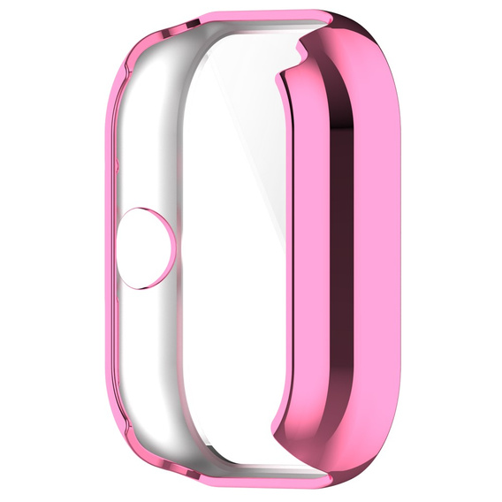 2w1 Etui z Osłoną na ekran do Xiaomi Redmi Watch 4, Różowe