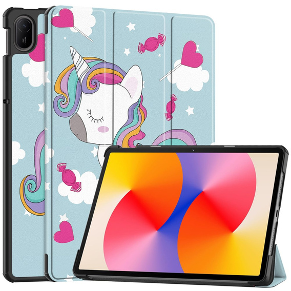 Etui do Huawei MatePad SE 11" 2024, Smartcase, unicorn