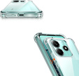 Etui do Xiaomi Redmi Note 14 5G, Erbord Dropproof, przezroczyste + Szkło