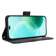 Etui z klapką do Honor 400 Lite, Card Slot, czarne