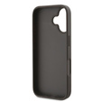 Etui GUESS do iPhone 16, 4G Big Metal Logo, brązowe