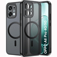 Etui do Oppo A6 Pro 5G, do MagSafe, ERBORD Matt Case, czarny
