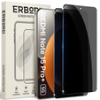 2x Szkło Prywatyzujące do Xiaomi Redmi Note 15 Pro Plus 5G / Poco M8 Pro 5G, ERBORD Anti-Spy Hartowane