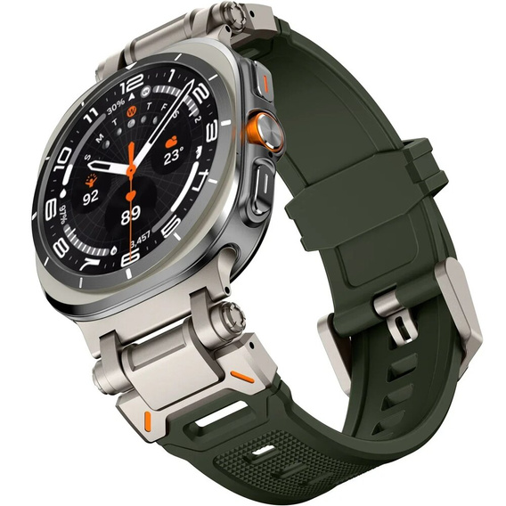 Pasek ERBORD ProTech do Samsung Galaxy Watch Ultra 47mm (2025 / 2024), Zielony