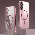 Etui do Samsung Galaxy A36 5G, Electro MagSafe, różowe rose gold + Szkło na ekran