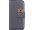 Etui Wallet do Huawei P30 Lite, Teddy, Grey