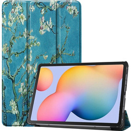 Etui do Samsung Galaxy Tab S6 Lite 10.4" 2020/2022/2024, Smartcase, Kwiat wiśni