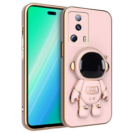 Etui do Xiaomi 13 Lite, Astronaut, różowe rose gold