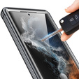 Etui do Samsung Galaxy S24 Ultra, Shockproof, z folią, czarne