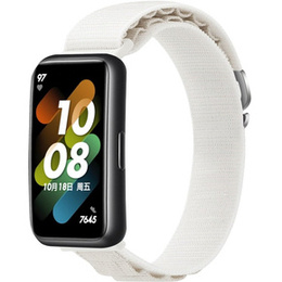 Pasek Nylonowy do Huawei Band 7, Biały