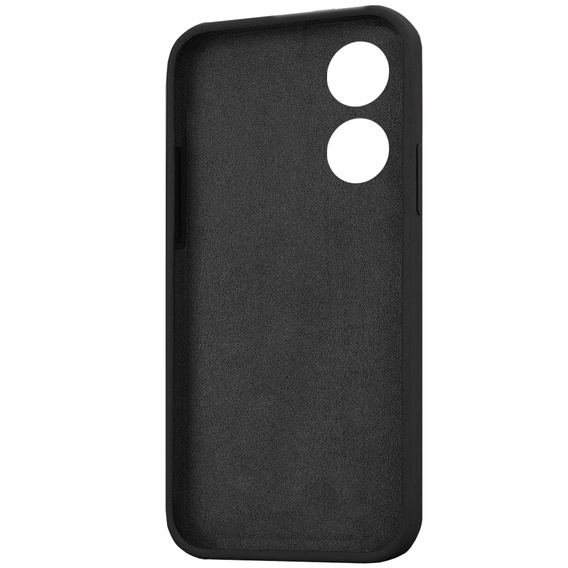 Etui do Oppo Reno8 T, Silicone Lite, czarne