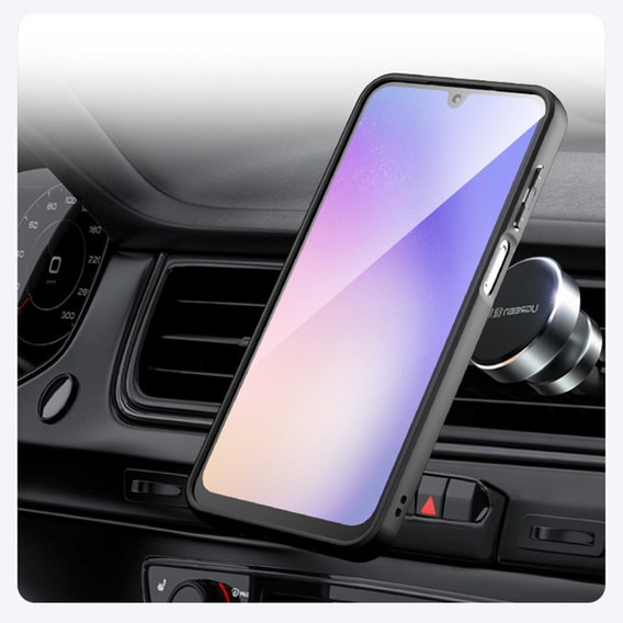 Etui do Samsung Galaxy A16 / A16 5G, do MagSafe, ERBORD Matt Case, czarne + Szkło na ekran