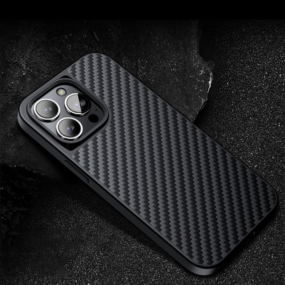 Etui do iPhone 13 Pro Max, karbonowe kevlar
