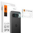 2x Spigen OPTIK.TR "EZ FIT", Szkło Hartowane na Aparat do Google Pixel 10 Pro, Crystal Clear