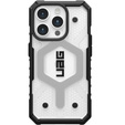 Etui Urban Armor Gear do iPhone 15 Pro, Pathfinder MagSafe, przezroczyste / czarne