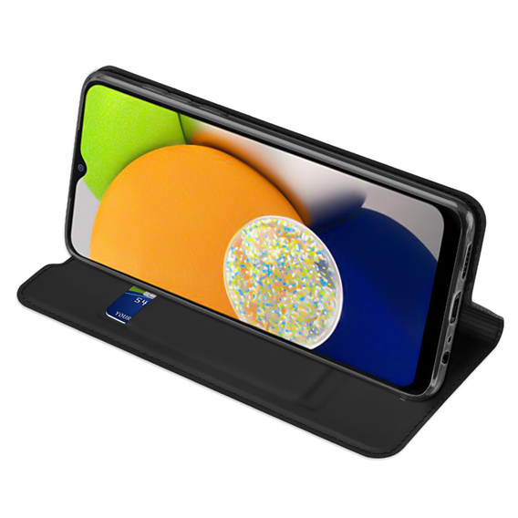 Etui Dux Ducis do Samsung Galaxy A03, Skinpro, czarne