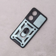 Etui pancerne do Oppo A98 5G, CamShield Slide, zielone