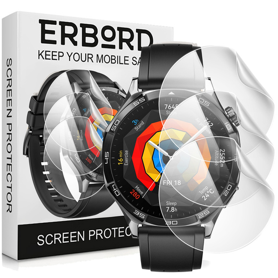 3x Folia Hydrożelowa ERBORD do Huawei Watch GT 5 46mm