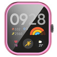 2w1 Etui z Osłoną na ekran do Xiaomi Redmi Watch 4, Różowe