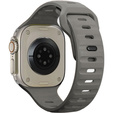 Pasek Silikonowy do Apple Watch 1/2/3/4/5/6/7/8/9/10/11/SE Ultra 1/2/3 42/44/45/46/49mm, Szary