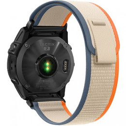 Pasek Nylonowy QuickFit do Garmin 26mm, Beżowy