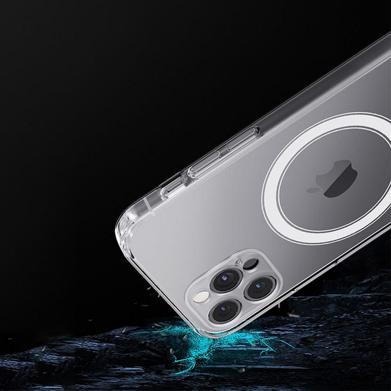 Etui Clear Mag Cover do iPhone 13/14, Transparent + Szkło 9H