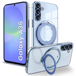 Etui Magnetyczne do Samsung Galaxy A36 5G, do MagSafe, niebieskie