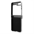 Etui Litchi Leather do Samsung Galaxy Z Flip5 5G, różowe