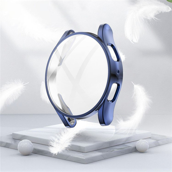 Etui z Osłoną na ekran do Samsung Galaxy Watch 5 44mm, Granatowy