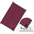 Etui do Lenovo Tab M10 Plus 10.6 TB-125F / TB-128F 3 Gen, Smartcase, bordowe