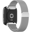 Pasek Bransoleta Milanese do Xiaomi Redmi Watch 3 Active, Srebrna