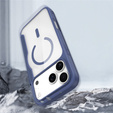 Etui z klapką Dux Ducis do iPhone 17 Pro, Skin X Pro, do MagSafe, granatowe