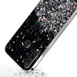 Etui do Huawei Y6P, Glittery, czarne