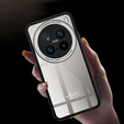 Etui do Vivo X200 Pro 5G, Magnetic Dual Glass, czarne