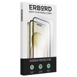 2x Szkło + szybka na aparat zielona do iPhone 15, ERBORD Hartowane 9H/3D