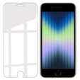 Etui do iPhone 7/8/SE 2020/SE 2022, do MagSafe, Hybrid Case Matte, czarne + Szkło hartowane