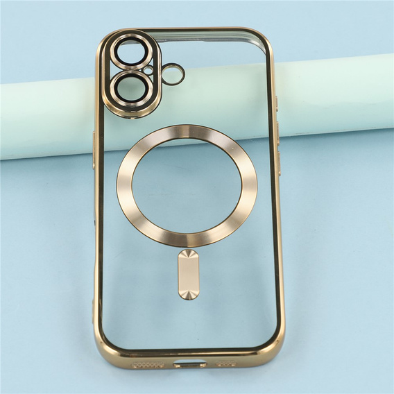 Etui do iPhone 17 Electro MagSafe – złote