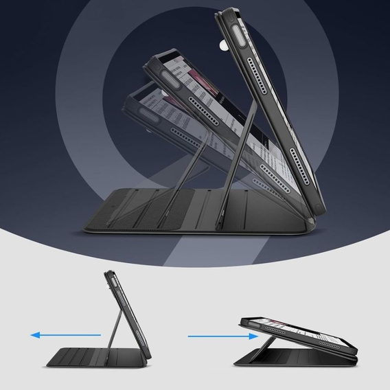 Etui do iPad Air 13" 2025/2024 (7/6 gen.), ESR Shift Magnetic, czarne