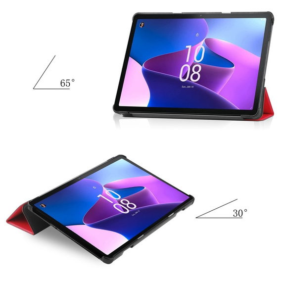 Etui do Lenovo Tab M10 10.1 Gen 3, Smartcase, czerwone