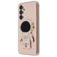 Etui do Samsung Galaxy A54 5G, Astronaut, różowe rose gold