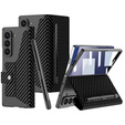 Etui portfelowe z klapką do Samsung Galaxy Z Fold 7 5G – carbon czarne