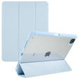 Etui do iPad Pro 11" 2022/2021/2020/2018 (4/3/2/1 gen.), Smartcase Hybrid, z miejscem na rysik, niebieskie